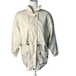 VINTAGE Aeros Windbreaker Coat Size Petite